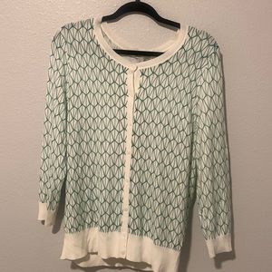 COPY - ASO Lydia Martin Halogen Geometric Print Cardigan
